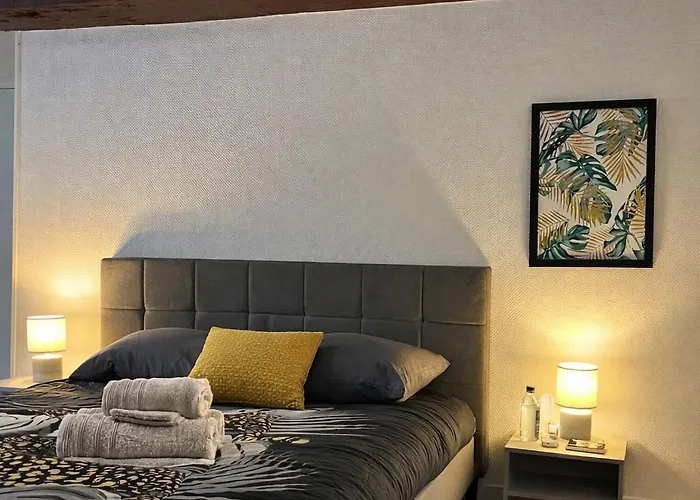 De Charme Avec Cheminée Décorative *