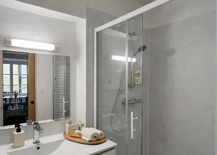 Apartment De Charme Avec Cheminee Decorative *